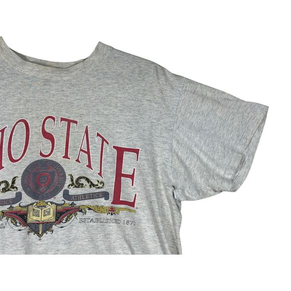 Vintage Ohio State University T-Shirt Made in USA, Single Stitch, Ohio TSI XL - Picture 7 of 16